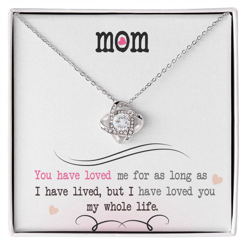 My Whole Life - Love Knot Necklace
