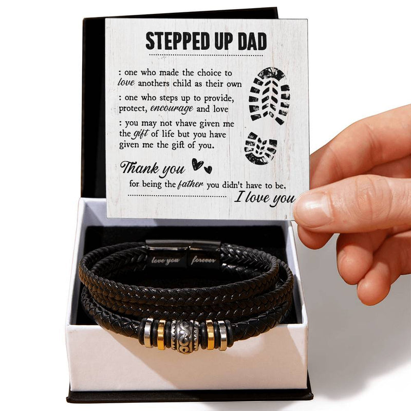 To My Stepdad Gift of Life – Bracelet