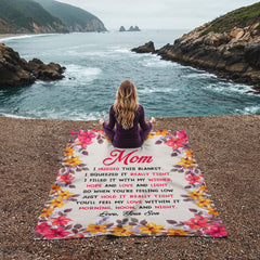 Mom You Will My Love In It – Coral Fleece Blanket