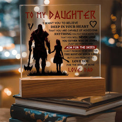To My Daughter Skies – Acrylic Square